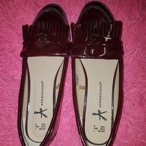 Atmosphere moccasins female shoe.